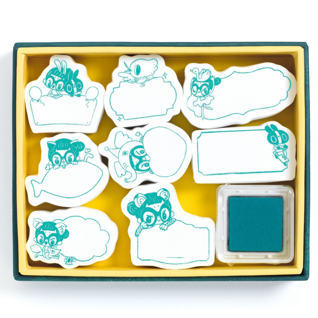 Üzenet bélyegzők - Lam message stamps – fő nézet