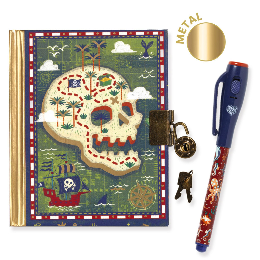 Titkos napló A/6, varázstollal - Steve little secret notebook - magic marker – fő nézet