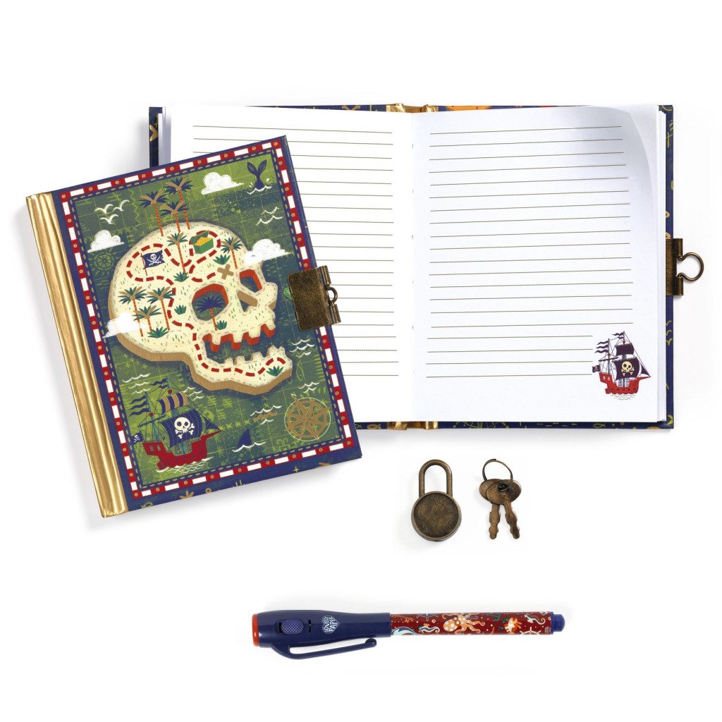 Titkos napló A/6, varázstollal - Steve little secret notebook - magic marker – alternatív kép 1