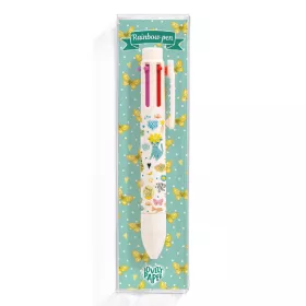 Hatszínű golyóstoll - Elodie rainbow pen (6 colors)