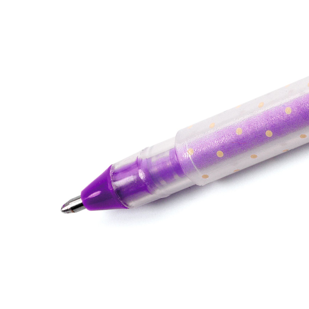 Zseléstoll készlet - 10 pasztell szín - 10 candy gel pens – alternatív kép 1