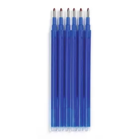   Tollbetét - Kék, 6 db-os - Set of 6 blue refills - medium point
