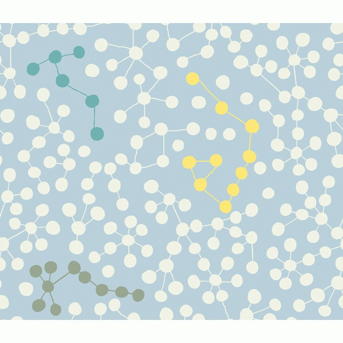 Dekortapéta - Csillagképek - Constellations – alternatív kép 1