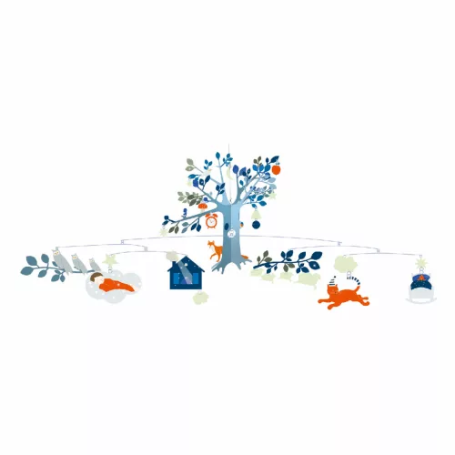 Szélmobil függődísz - Egy rendkívüli este - An unusual night