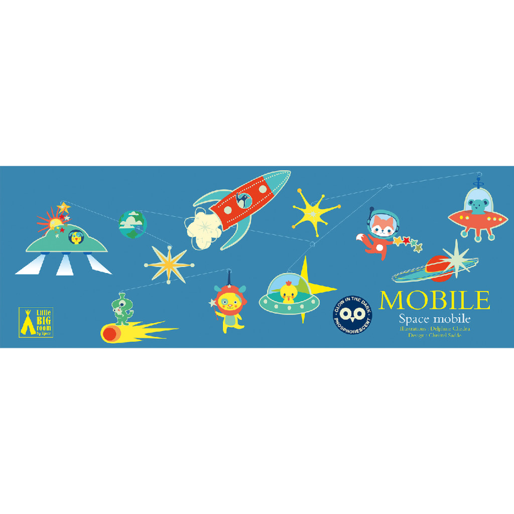 Szélmobil függődísz - Rakéta - Rocket – fő nézet