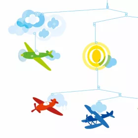 Szélmobil függődísz - Repülés - Flight