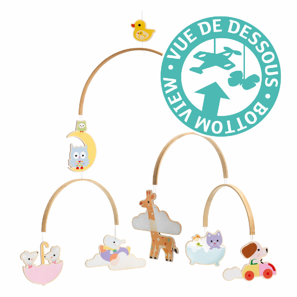Szélmobil függődísz - Állatkölykök - Baby animals – alternatív kép 3