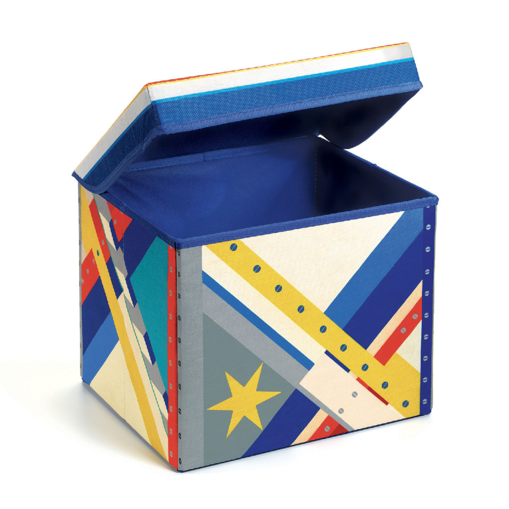Játéktároló ülőke - Rakéta - Rocket toy box – alternatív kép 2