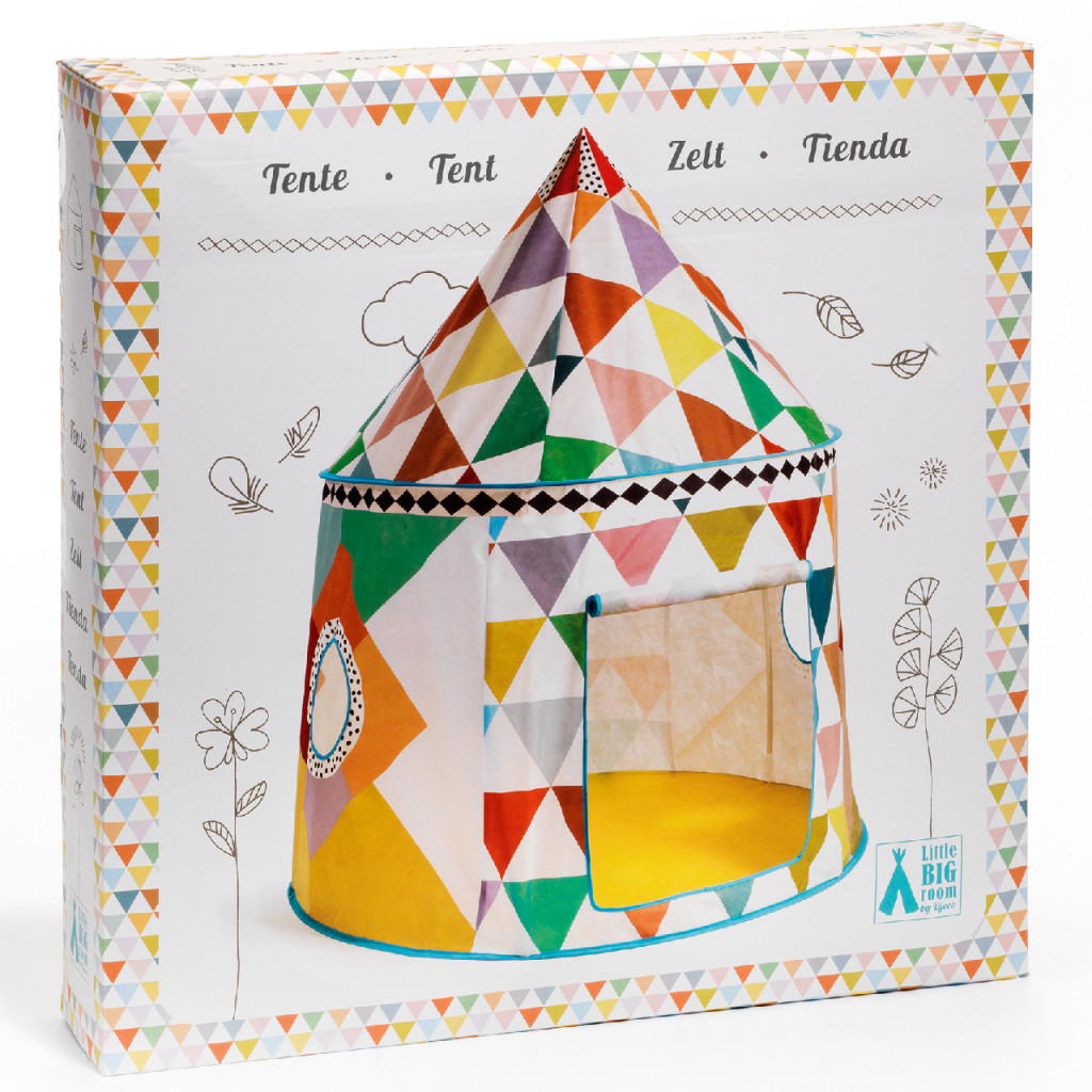 Djeco sátrak - Színes játszósátor - Multicolored tent – fő nézet