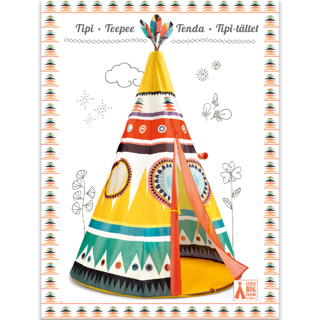 Djeco sátrak - Indiánsátor - Teepee – alternatív kép 1
