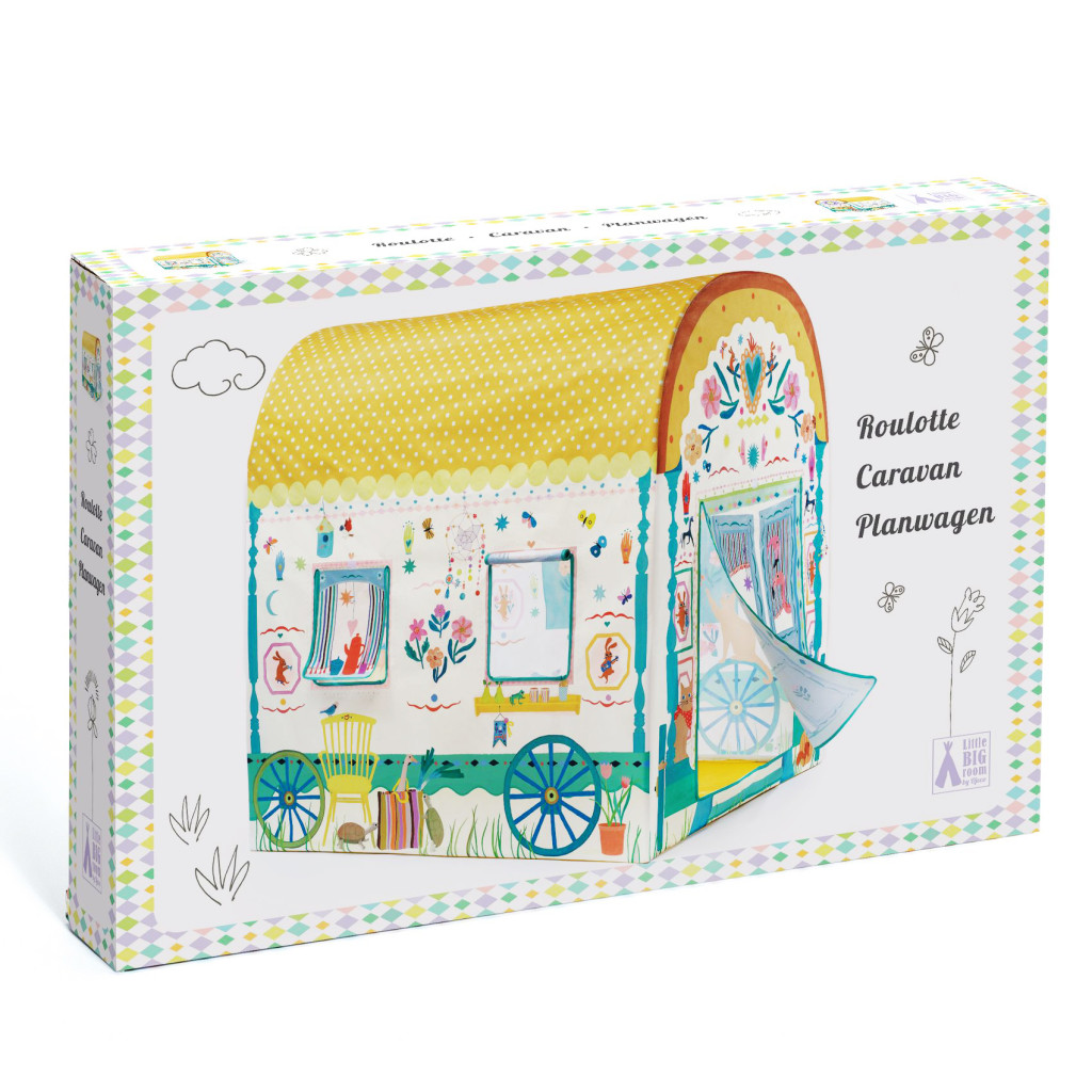 Játszósátor - Ekhos szekér játszósátor - Caravan – fő nézet