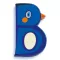 Djeco Dekorbetű - B - Animals, 3–5 év, Többszínű