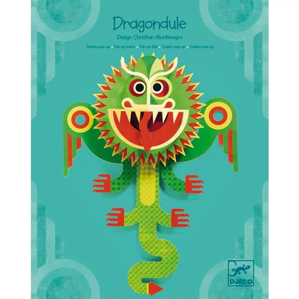 3D-s faldekoráció - Sárkány - Dragon alternatív kép 1