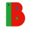 Djeco Állatdekor betű - B - Graphic animal letter, 3–5 év, Többszínű