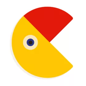 Állatdekor betű - C - Graphic animal letter