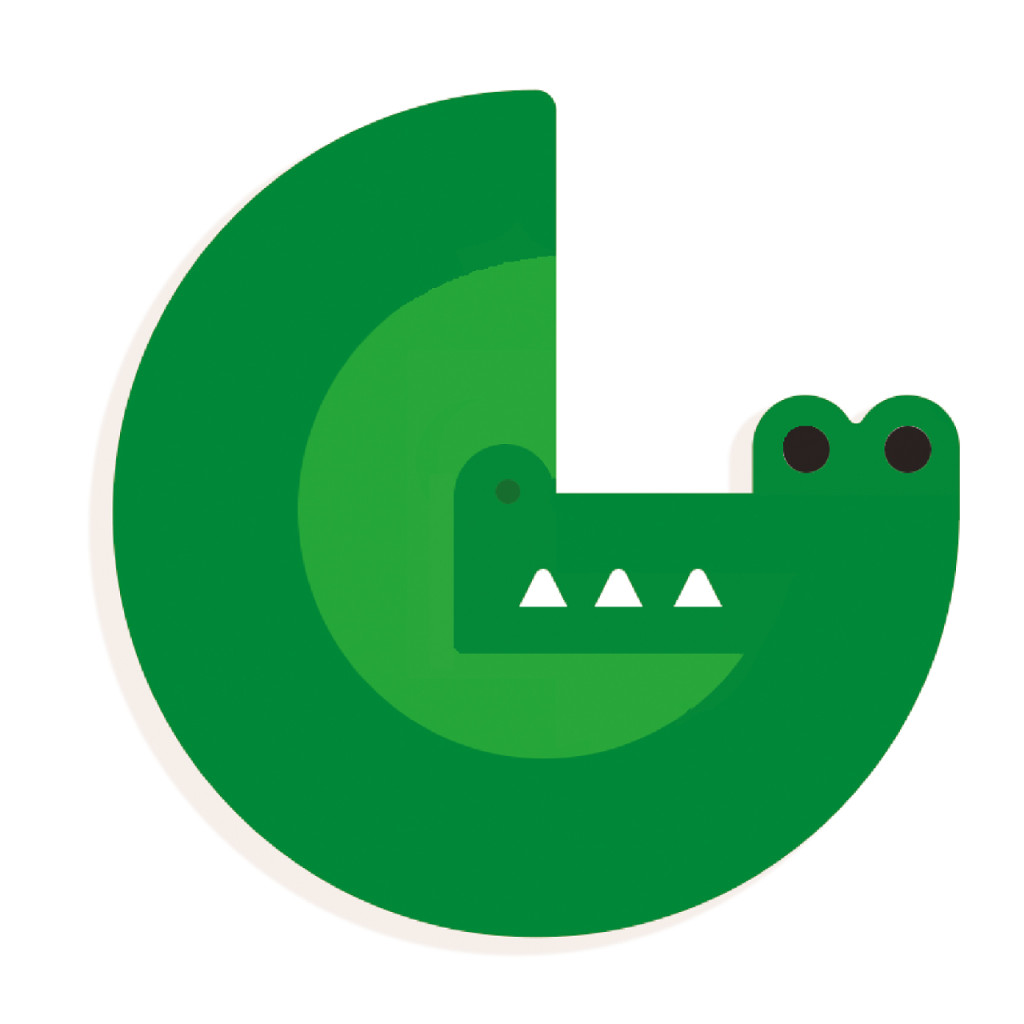 Állatdekor betű - G - Graphic animal letter – fő nézet