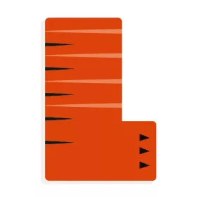 Állatdekor betű - L - Graphic animal letter