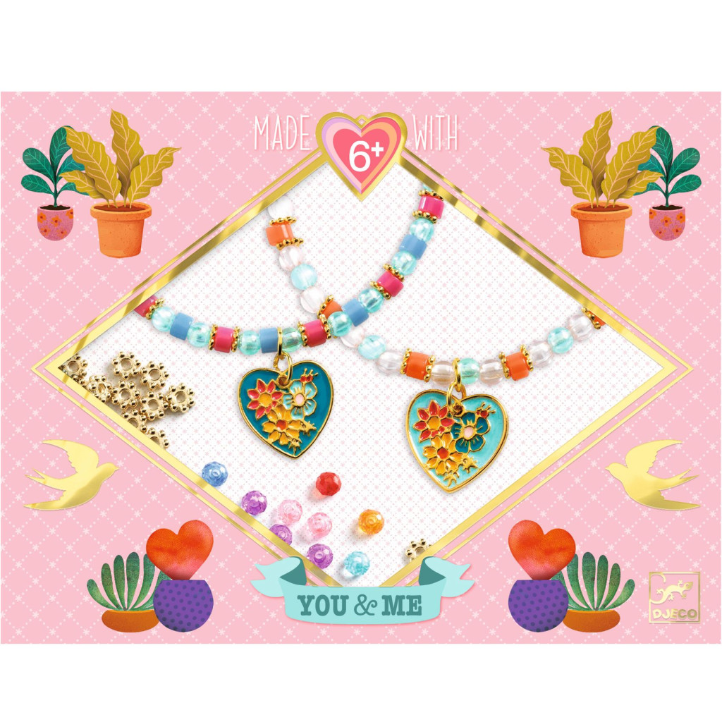 Ékszerkészítő készlet - Páros szívek - Heart Threading – alternatív kép 1