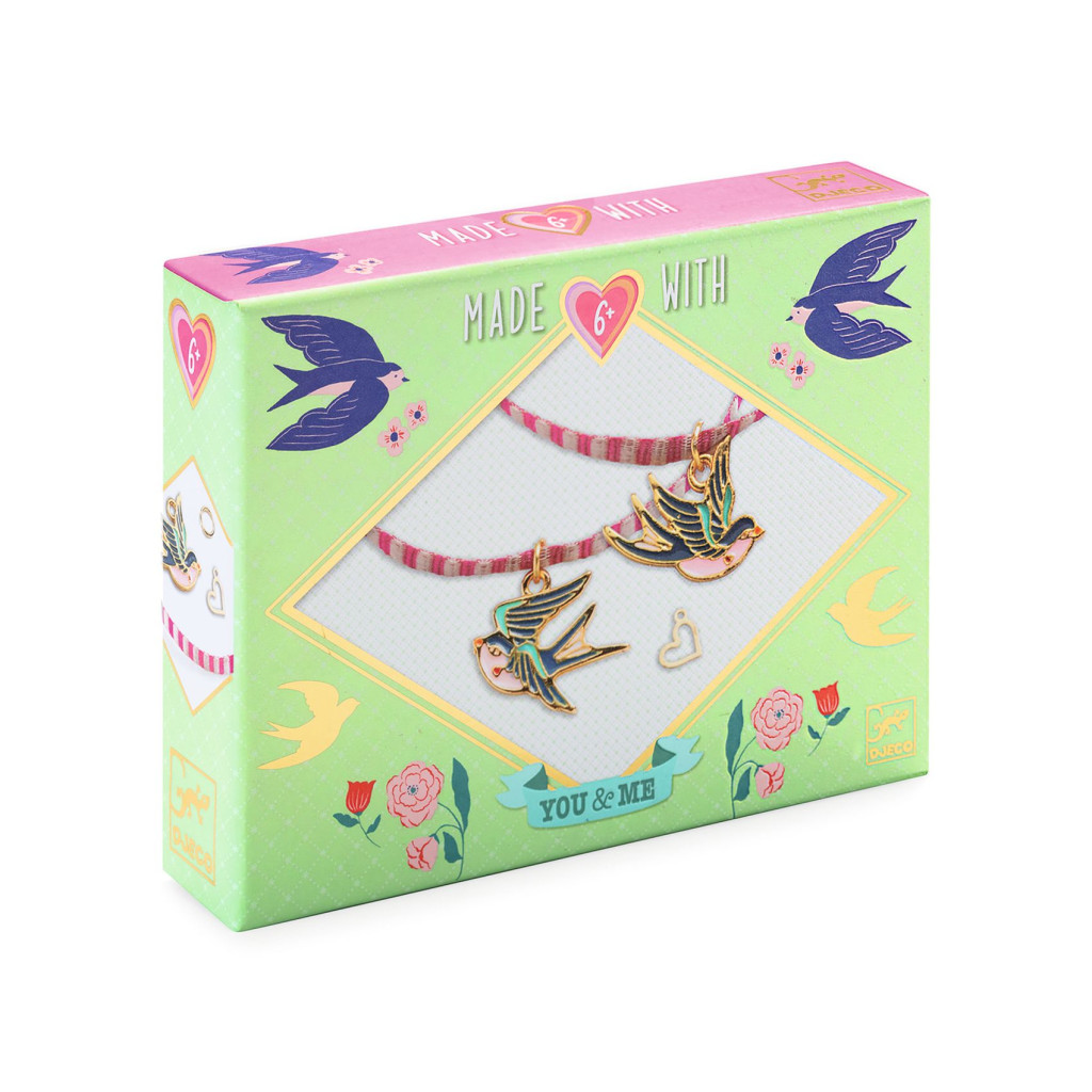 Ékszerkészítő készlet - Páros madarak - Bird Ribbons – fő nézet