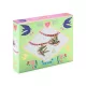 Djeco Ékszerkészítő készlet - Páros madarak - Bird Ribbons, 3–5 év, Többszínű