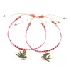 Djeco Ékszerkészítő készlet - Páros madarak - Bird Ribbons, 3–5 év, Többszínű