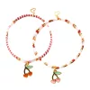 Djeco Ékszerkészítő készlet - Páros cseresznyék - Tila and Cherries, 3–5 év, Többszínű