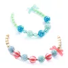 Djeco Ékszerkészítő készlet - Buborék gyöngyök, ezüst - Bubble beads, Silver, 3–5 év, Vegyes anyag