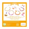 Djeco Ékszerkészítő készlet - Buborék gyöngyök, arany - Bubble beads, Gold, 3–5 év, Vegyes anyag