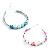 Djeco Ékszerkészítő készlet - Betű gyöngyök, ezüst - Alphabet beads, Silver, 3–5 év, Vegyes anyag