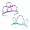 Ékszerkészítő készlet - Páros tiara, kék - Duo of tiaras, Blue
