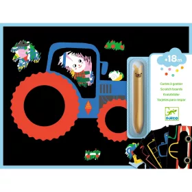 Djeco Karckép technika - Jármű felfedező - Learning about vehicles, 3–5 év, Többszínű