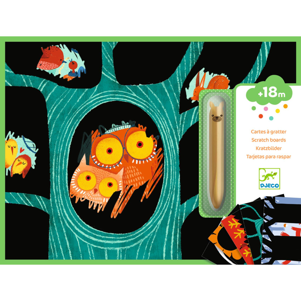 Karckép technika - Mesés állatok - Learning about animals – fő nézet