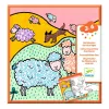 Djeco Meglepetés adagoló színező - Tanya - Coloring dispenser, Farm, 3–5 év, Többszínű