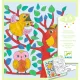 Djeco Meglepetés adagoló színező - Erdő - Coloring dispenser, Forest, 3–5 év, Többszínű