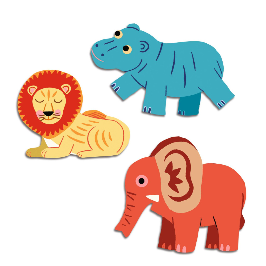 Matricák - Szafari - Safari animals – alternatív kép 1