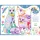 Djeco Meglepetés színező - Erdei állatcsalád - Forest families, 3–5 év, Többszínű