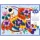 Djeco Pompom-kép készítő - Puha mintázatok - Assortments, 3–5 év, Többszínű