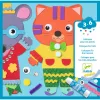 Djeco Kollázs műhely - Cukiságok - Little sweethearts, 3–5 év, Többszínű