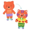 Djeco Kollázs műhely - Cukiságok - Little sweethearts, 3–5 év, Többszínű