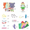 Djeco Kollázs műhely - Cukiságok - Little sweethearts, 3–5 év, Többszínű