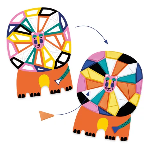 Kollázs műhely - Afrikai mozaikok - Africa