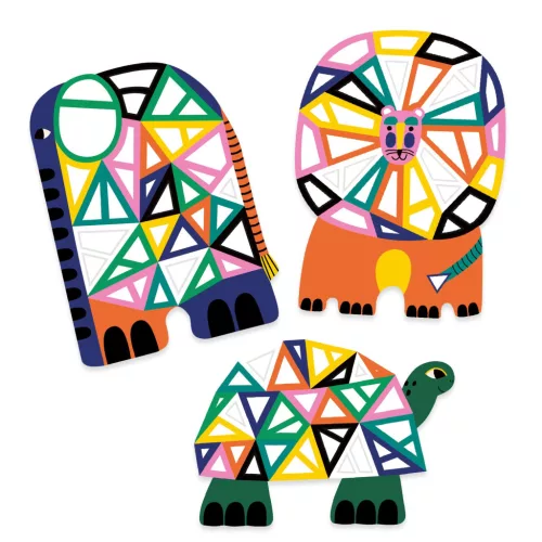 Kollázs műhely - Afrikai mozaikok - Africa