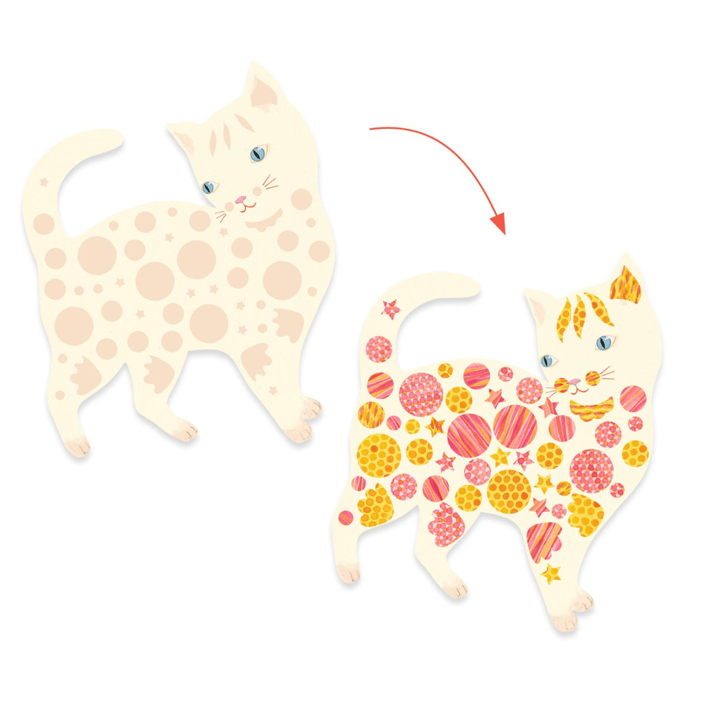 Matricázó képkészítés - Cicák és macskák - Elodie’s cute cats – alternatív kép 2