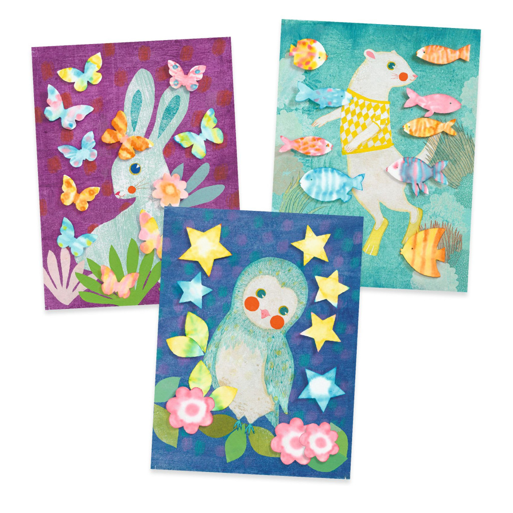 Itatóspapír színező - Csak kreatívan - With blotting paper – alternatív kép 1