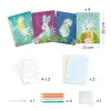 Djeco Itatóspapír színező - Csak kreatívan - With blotting paper, 3–5 év, Többszínű