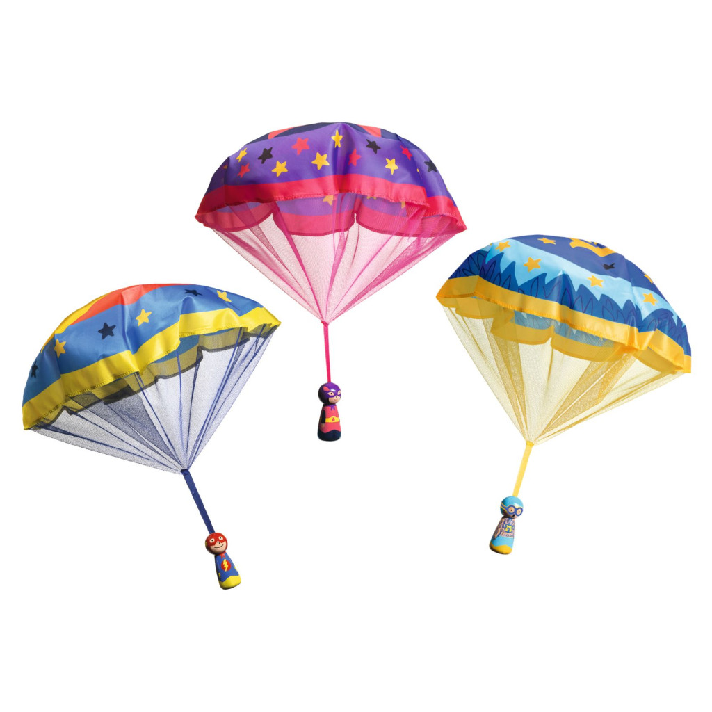 Ügyességi játék - Ejtőernyős hősök - Parachutists Flying Heroes – fő nézet