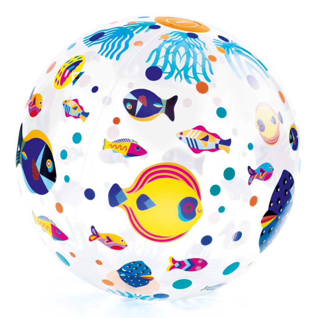Felfújható labda, ∅ 35 cm - Halacskák - Fishes ball – fő nézet