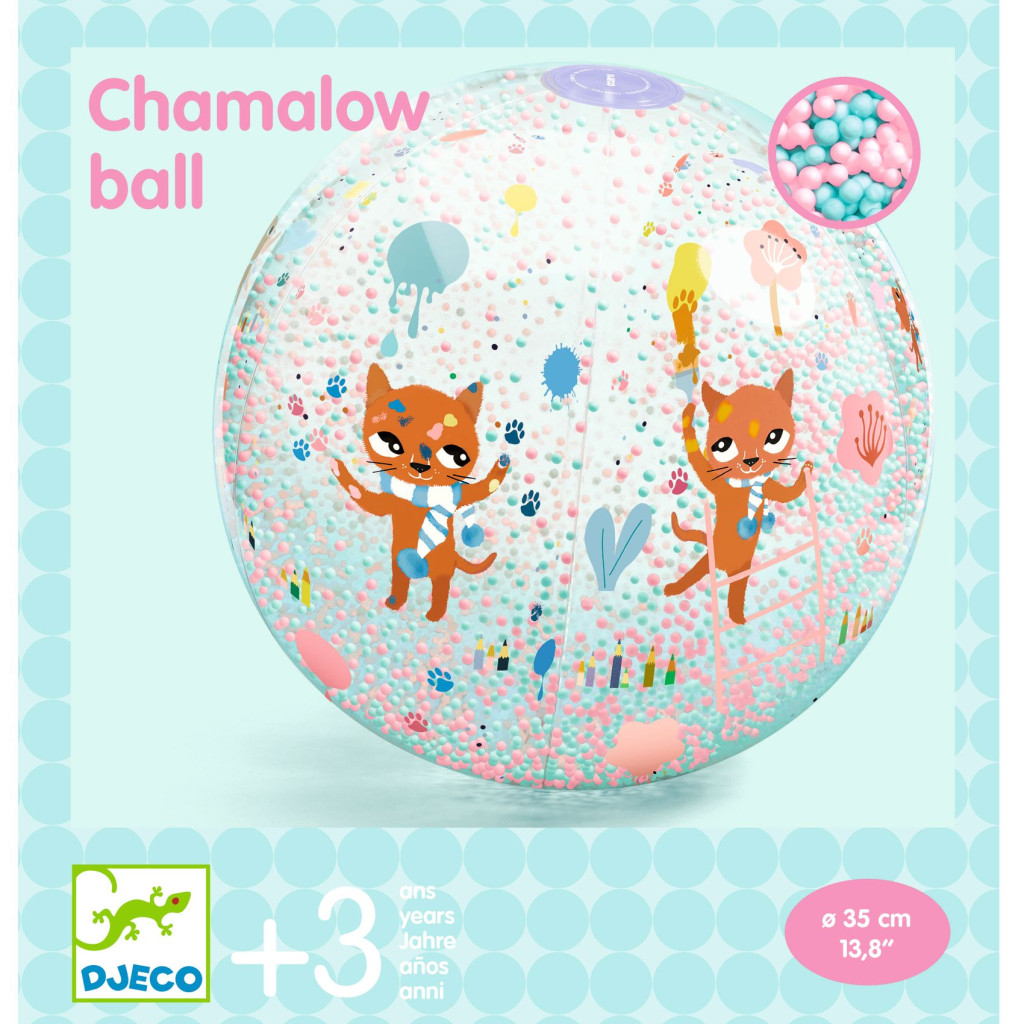 Felfújható labda, Ø 35 cm - Cicatappancs - Ballon gonflable Chamalow – alternatív kép 3