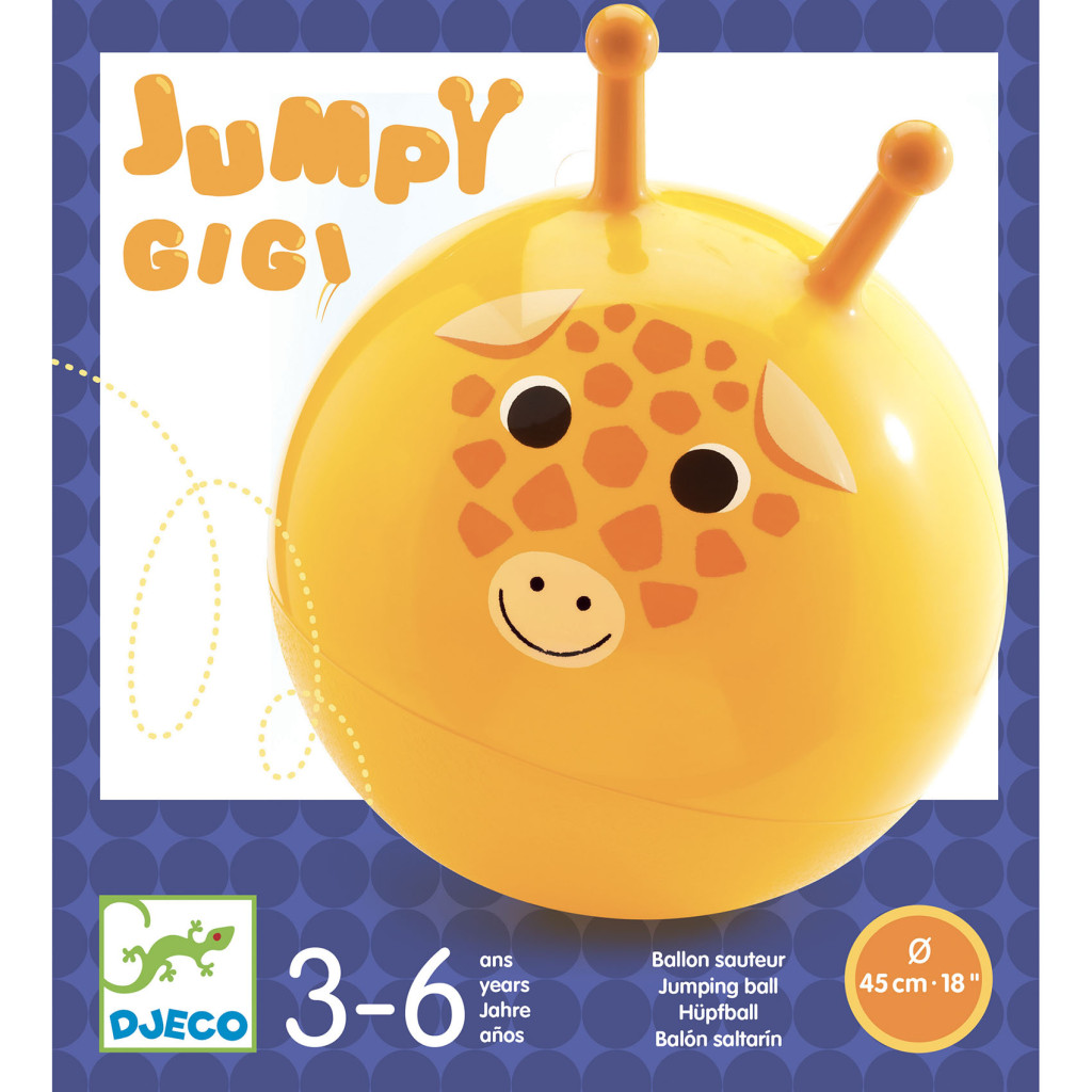 Ugrálólabda, ∅ 45 cm - Jumpy Gigi - Jumpy Gigi – alternatív kép 3