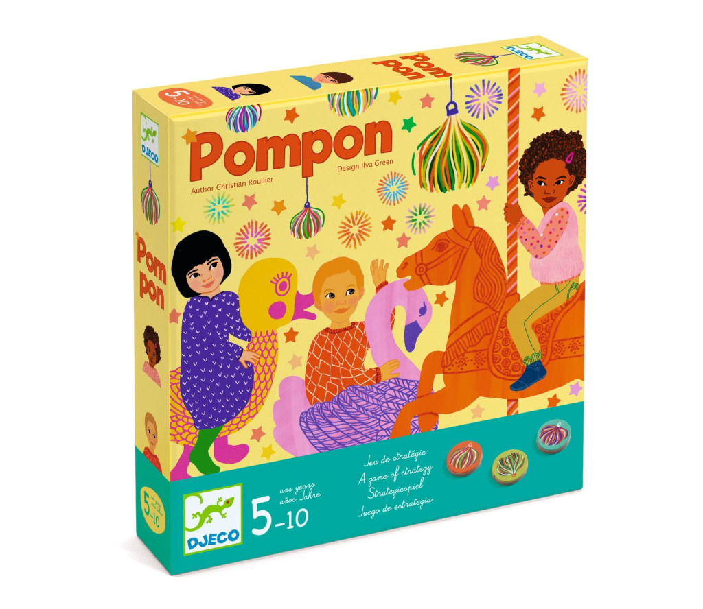 Társasjáték - Körhintázó - Pompom – fő nézet